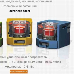 Солярогаз и газовая горелка Aeroheat по цене производителя ЗАО Саво